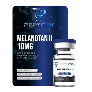Melanotan II 10mg vial, 99% HPLC purity research peptide